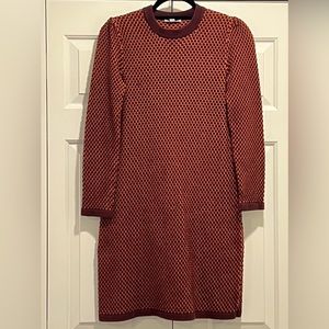 COS textured sweater dress